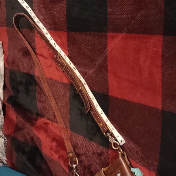 Custom made cow leather fringe bag. - Picture 15 of 16